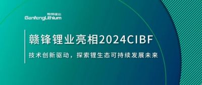 CIBF2024 | 技术创新驱动，索求锂生态可持续将来
